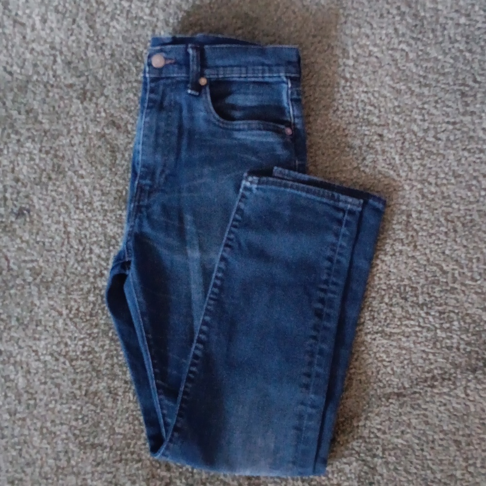 Levi's Boy's Deep Blue Straight Jeans